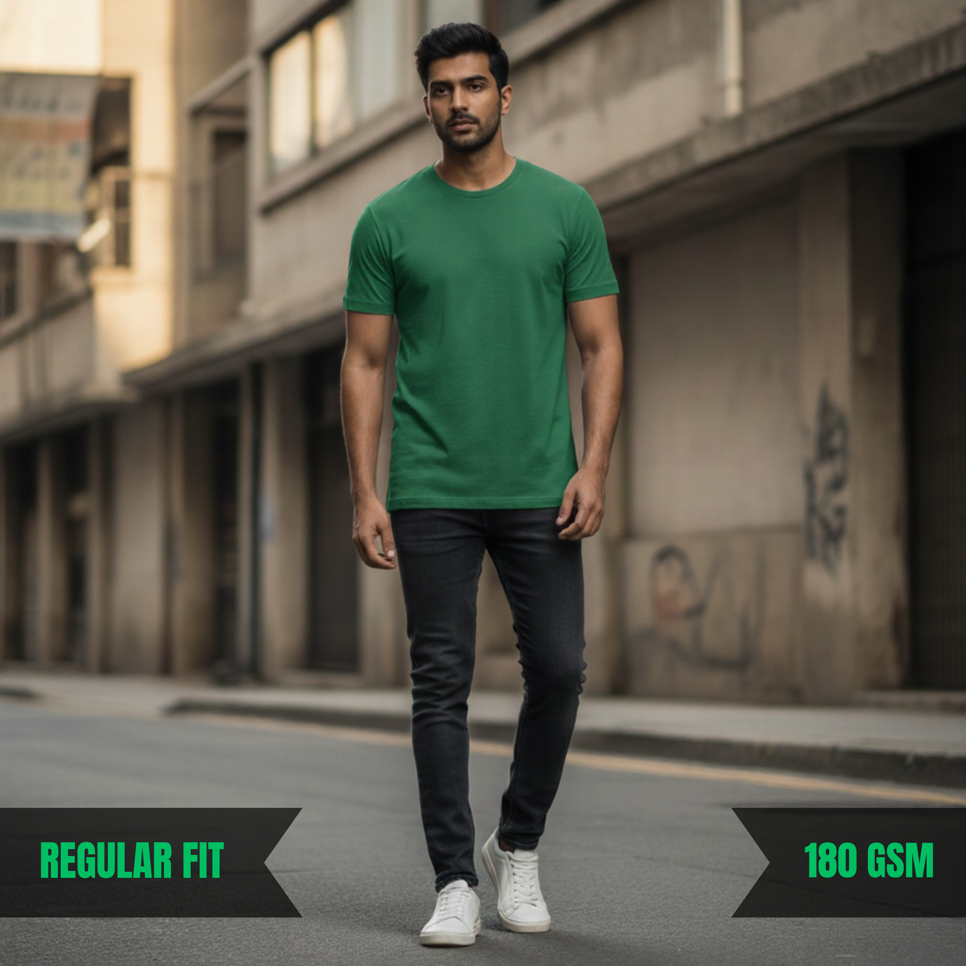 PLAIN COLOR ESSENTIAL TEE — ROUGE THEORY