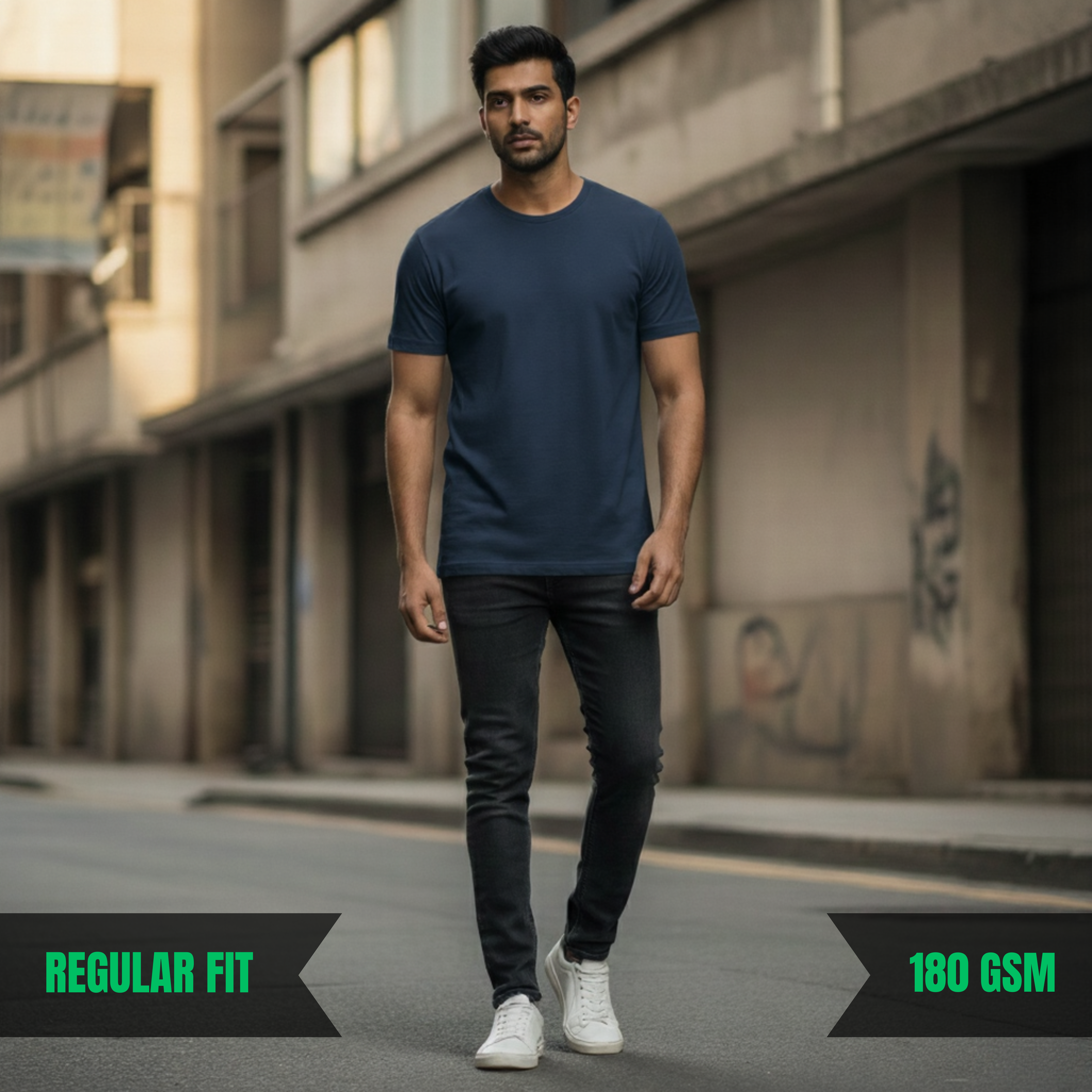 PLAIN COLOR ESSENTIAL TEE — ROUGE THEORY