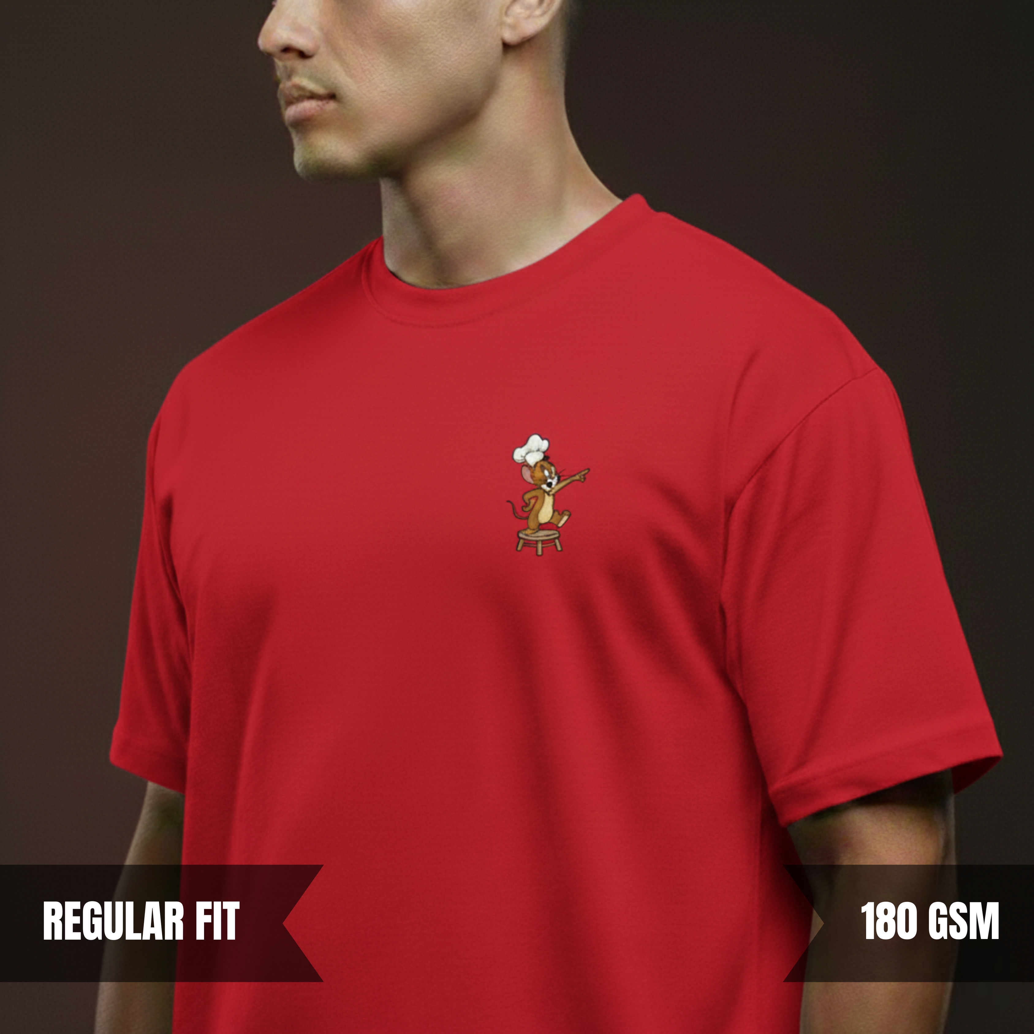 SUPER HEATED! Tom & Jerry Tee — Regular Fit (180 GSM)